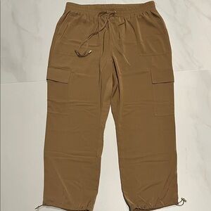 Michael Kors Tan Women's Cargo Pants, size L